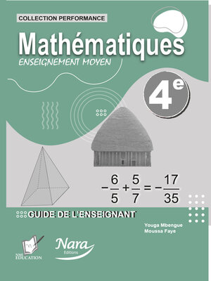 cover image of Collection Performance Enseignement Moyen 4E Guide De L'Enseignant